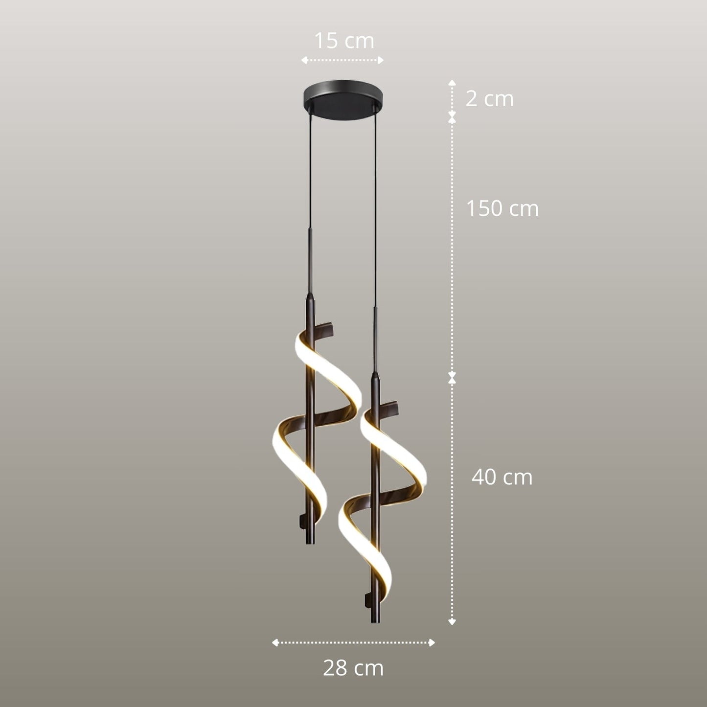 Suspension Design Contemporaine