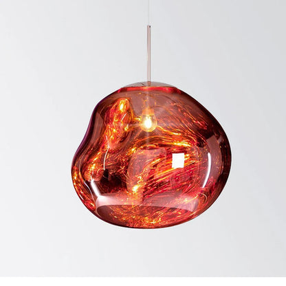 Veyra Suspension Verre Teinté Moderne