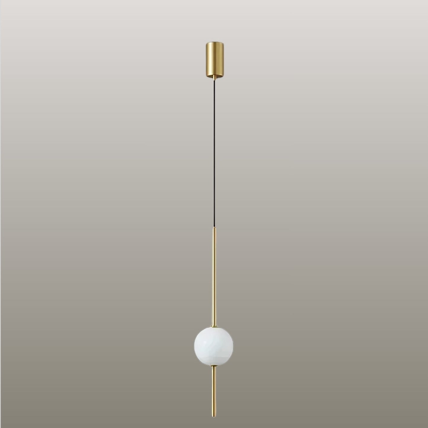 Suspension aérienne et lumineuse