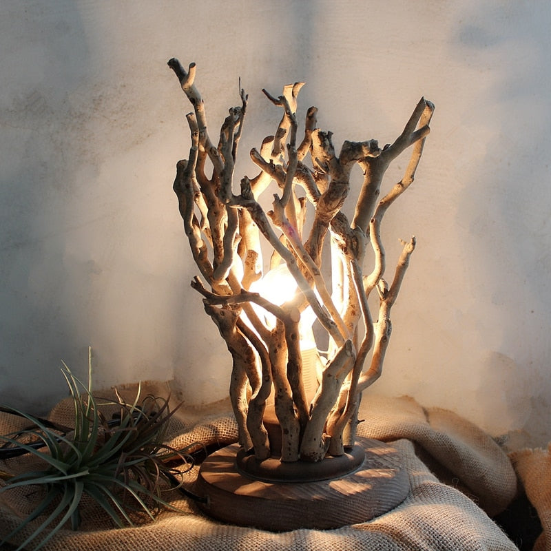 Lampe Style Arbre