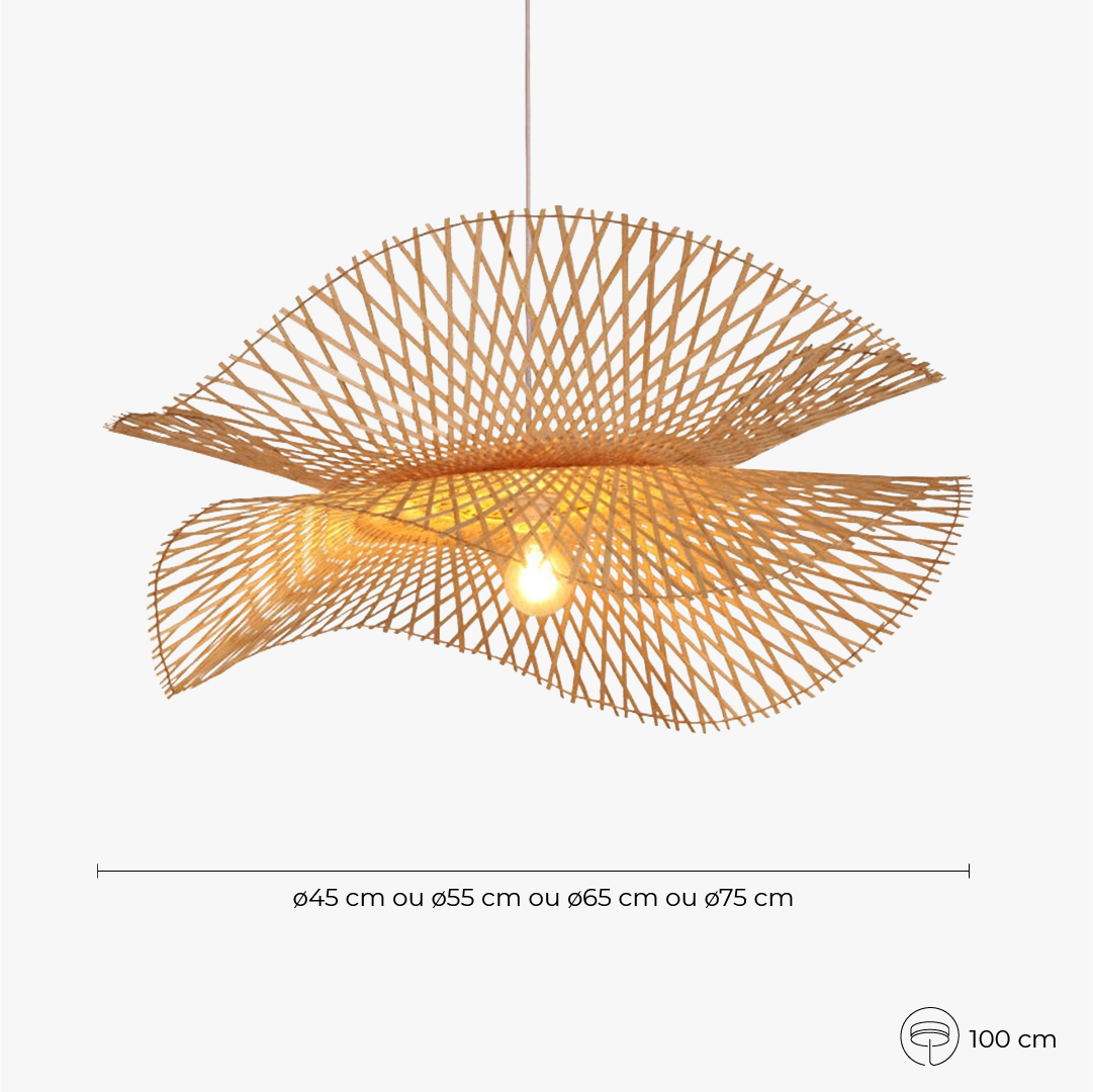 Tivana Suspension Bambou Tressé