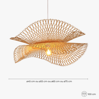 Tivana Suspension Bambou Tressé