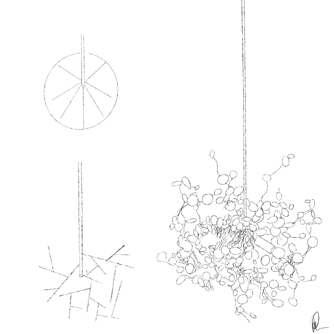 Meliora Suspension Dorée Modulable