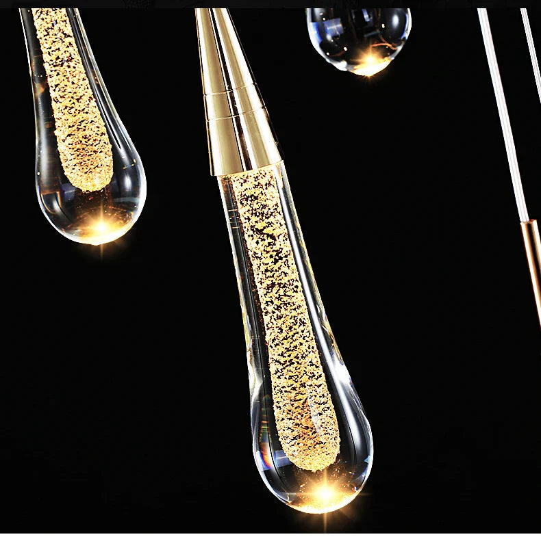 Suspension Cristalline Luxueuse