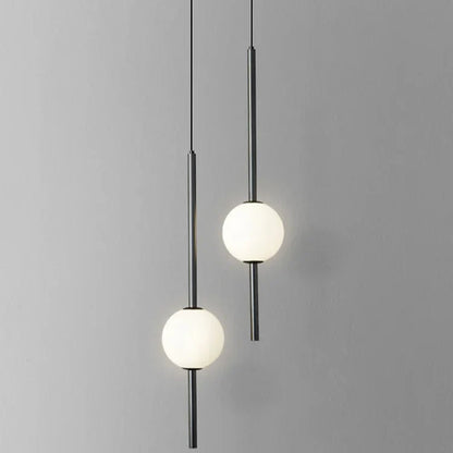 Suspension aérienne et lumineuse