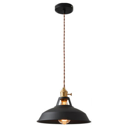 Suspension Luminaire Industrielle Faline noir